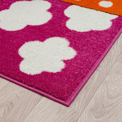 Kidsville Pink Rug