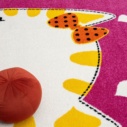 Kidsville Pink Rug