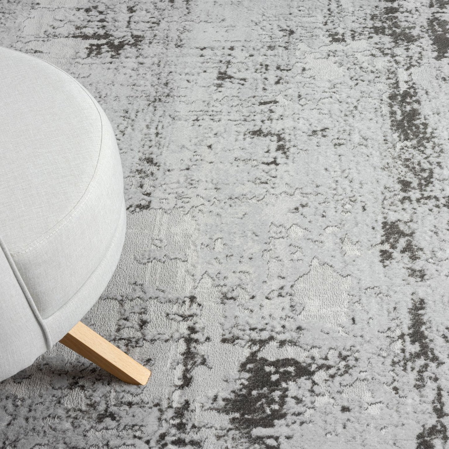 Amber Silver Rug