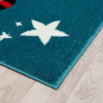 Kidszone Blue Rug