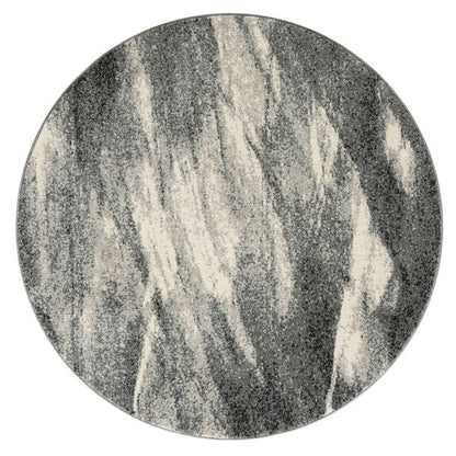 Astor Ash Round Rug