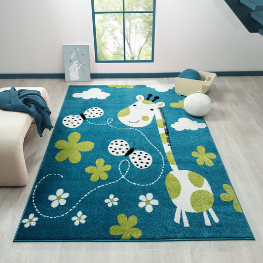 Kidsville Blue Rug