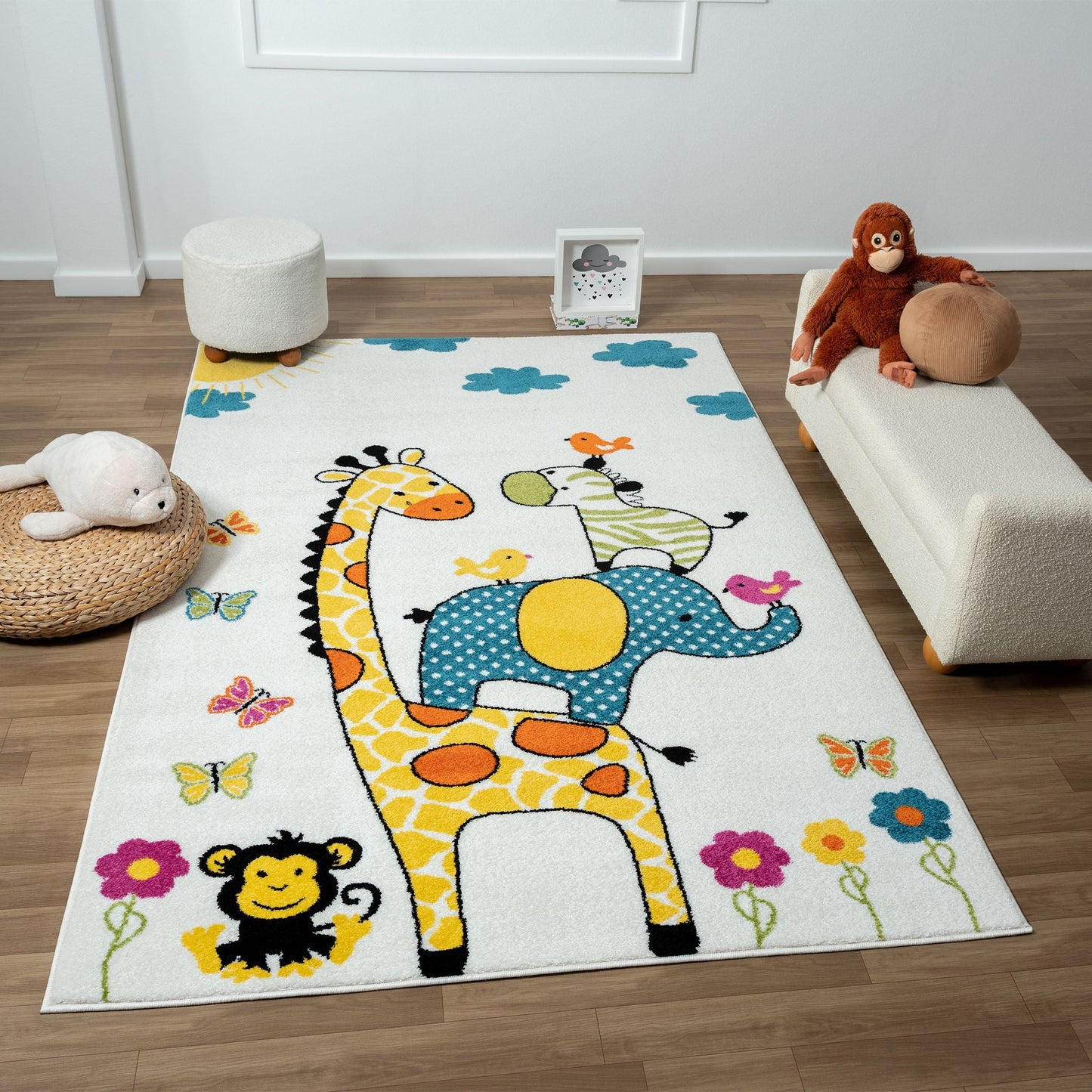 Kidszone Cream Rug