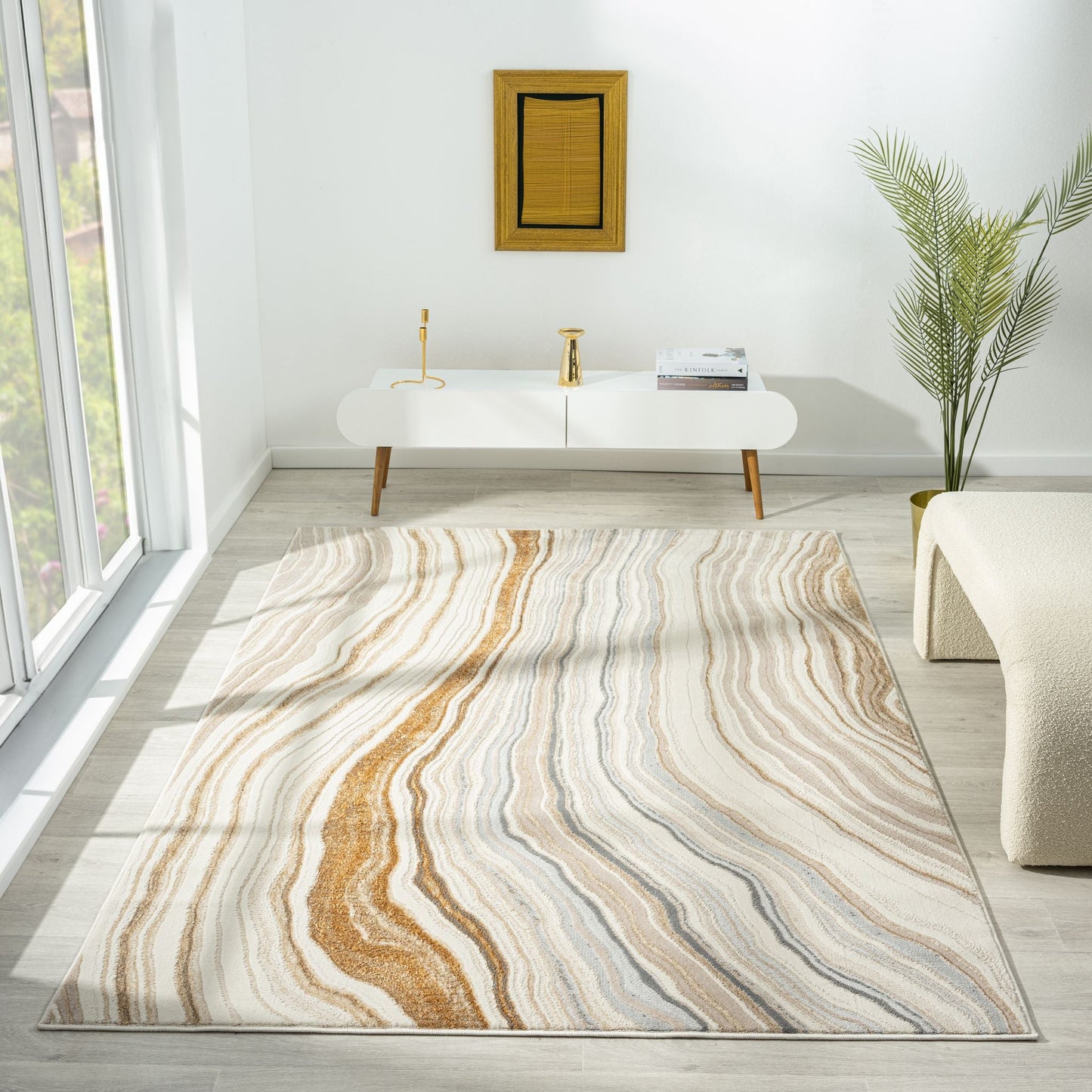 Amber Stone Rug