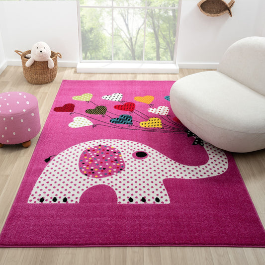 Kidsville Pink Rug