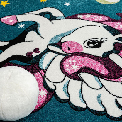 Kidszone Blue Rug