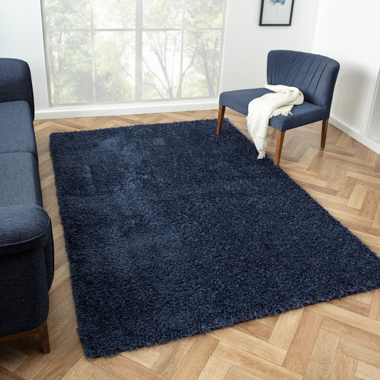 Fleecy Navy Rug