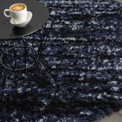 Plushy Lava Round Rug