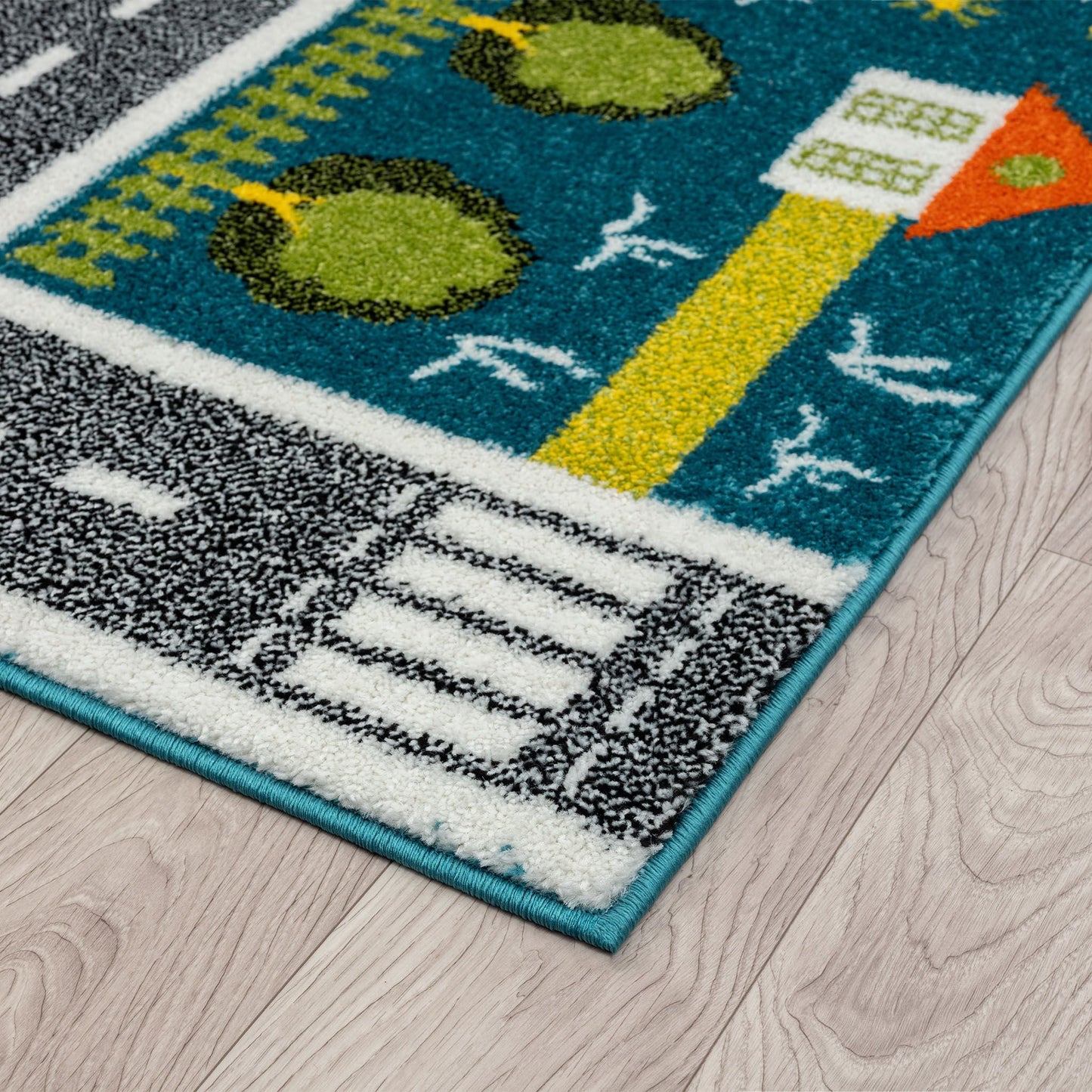 Kidsville Blue Rug