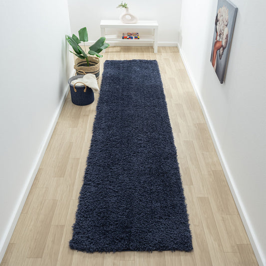 Fleecy Navy Runner