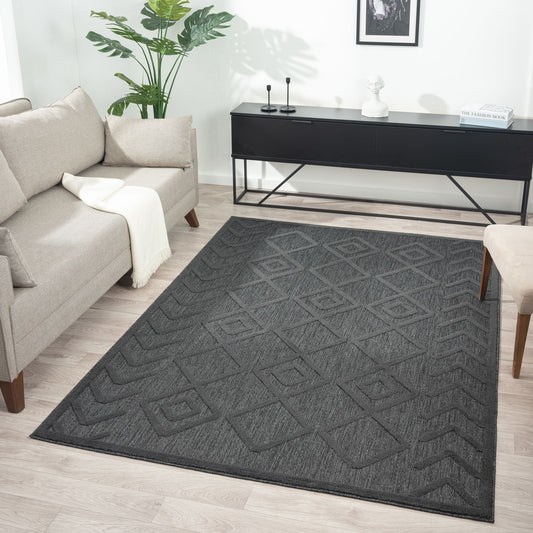 Calm Charcoal Rug
