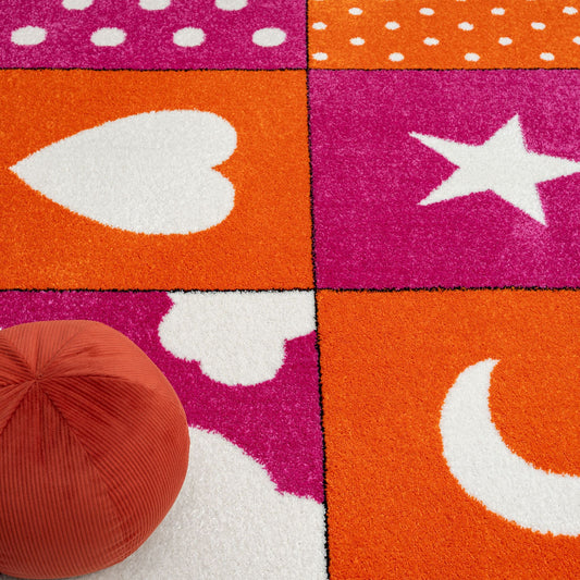 Kidsville Pink Rug