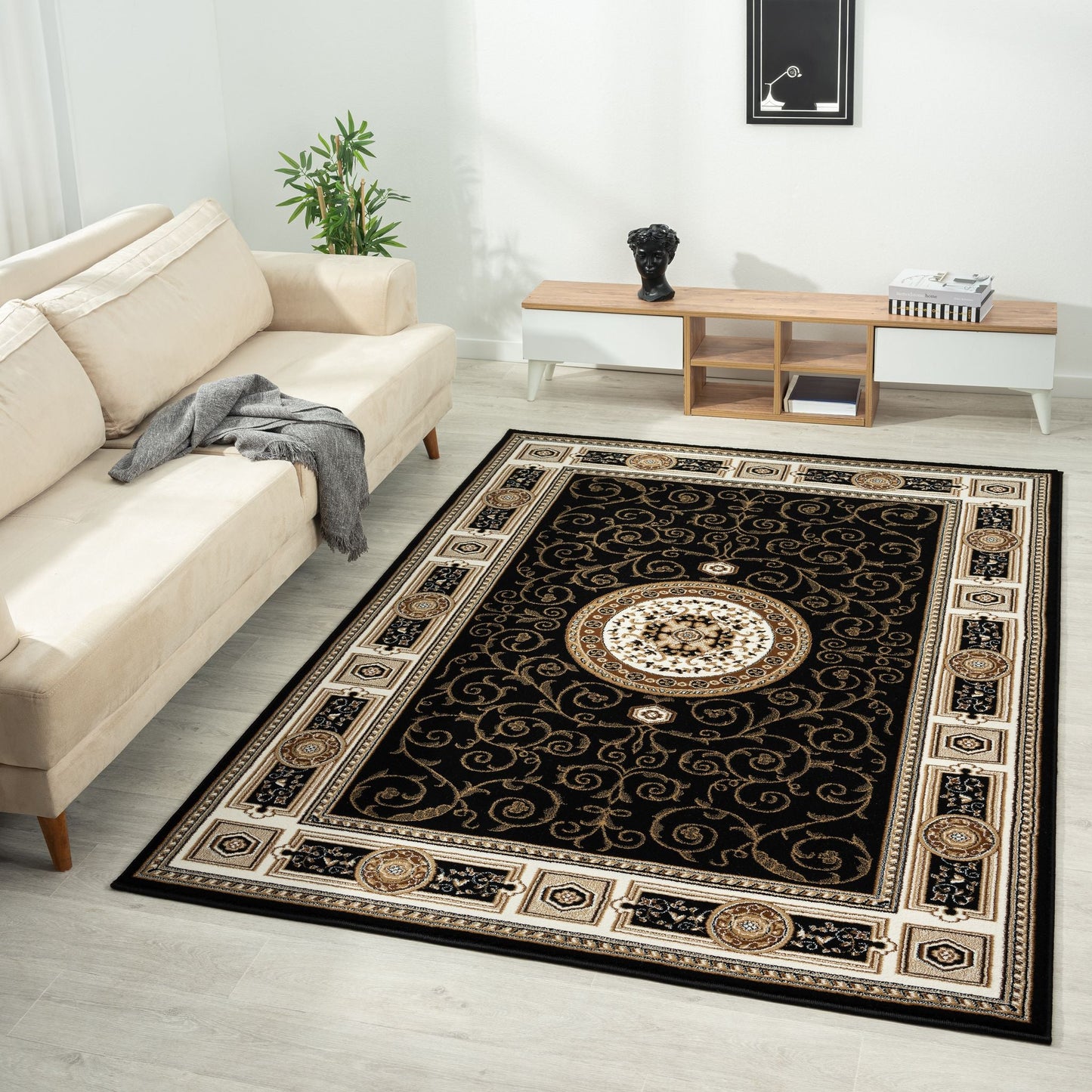 Estate Black Rug
