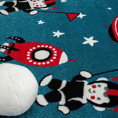 Kidszone Blue Rug