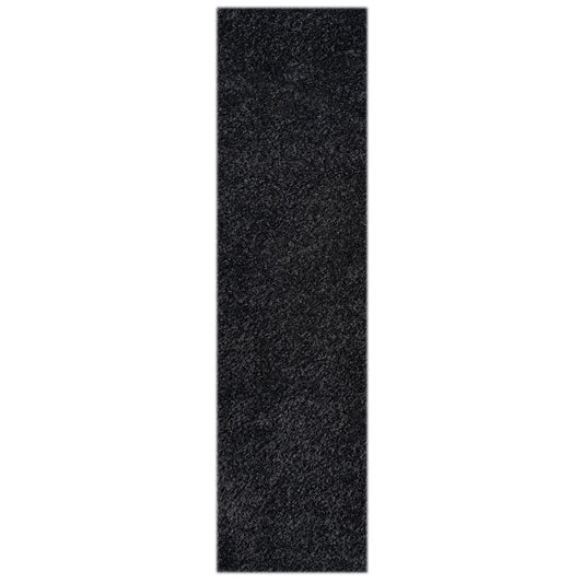 Fleecy Ebony Runner Rug