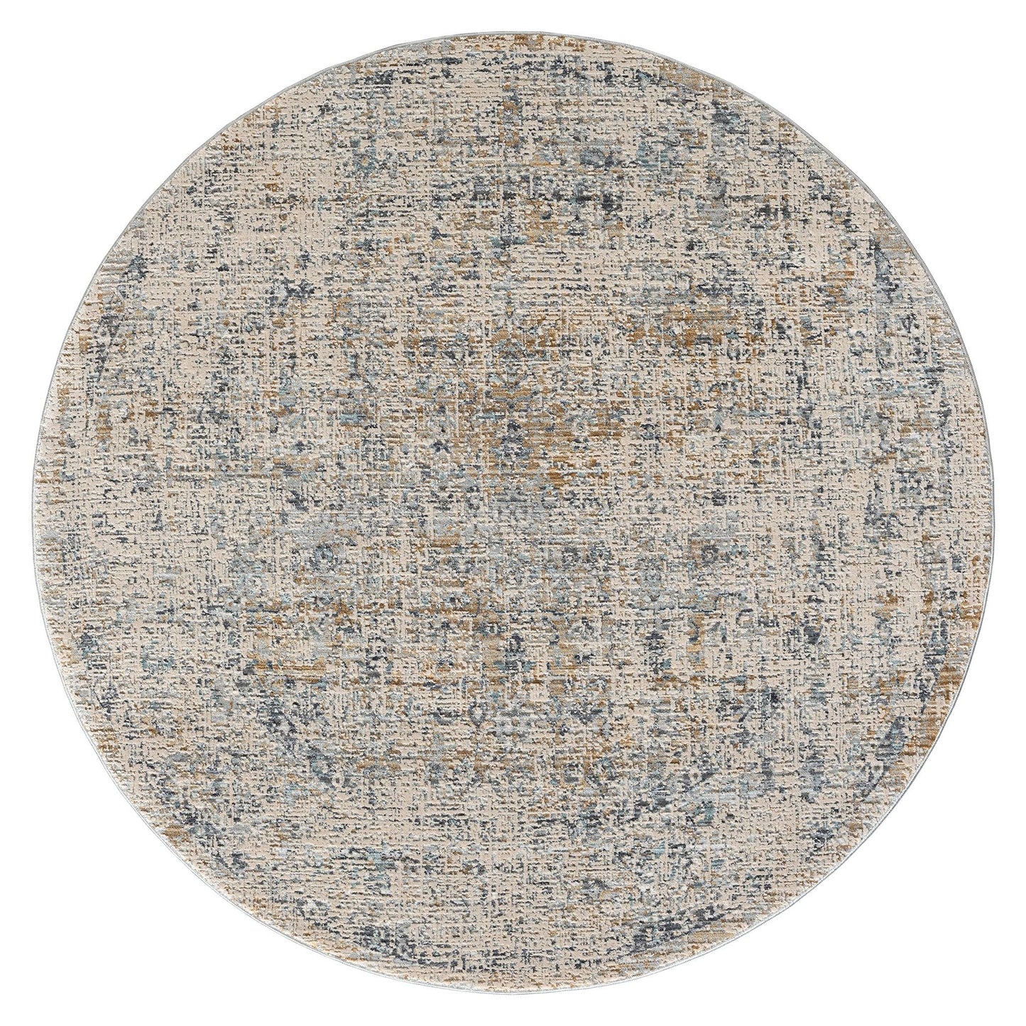 Aubrey Sand Round Rug
