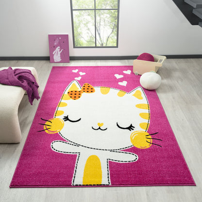 Kidsville Pink Rug