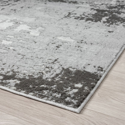 Amber Silver Rug