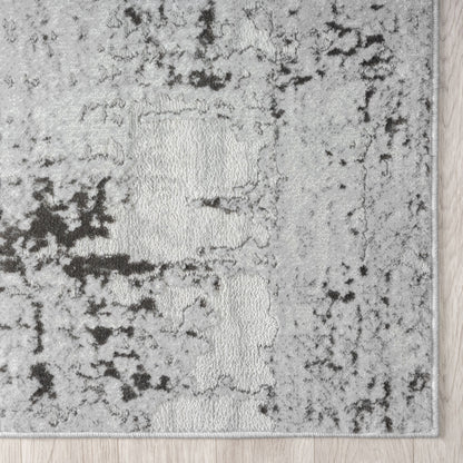 Amber Silver Rug