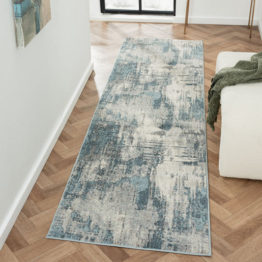 Canyon Blue Runner Rug
