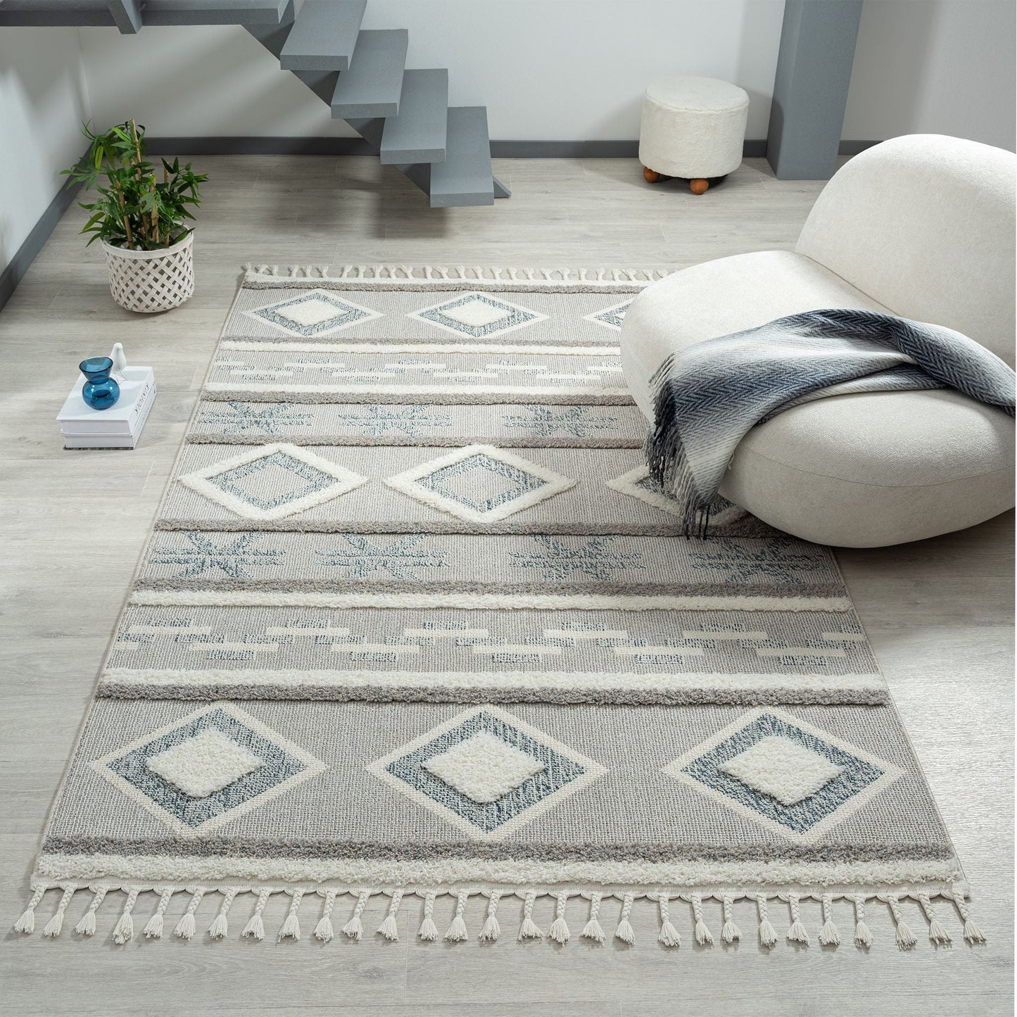 Cottage 546 Slate Rug
