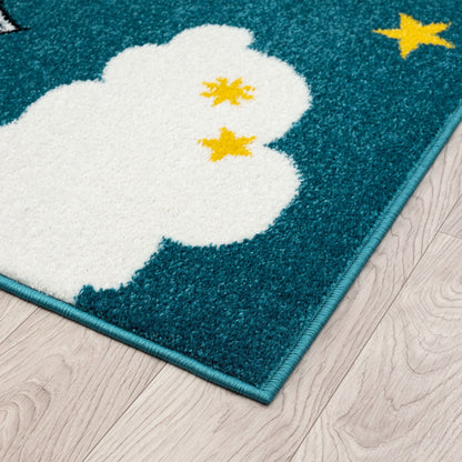 Kidszone Blue Rug