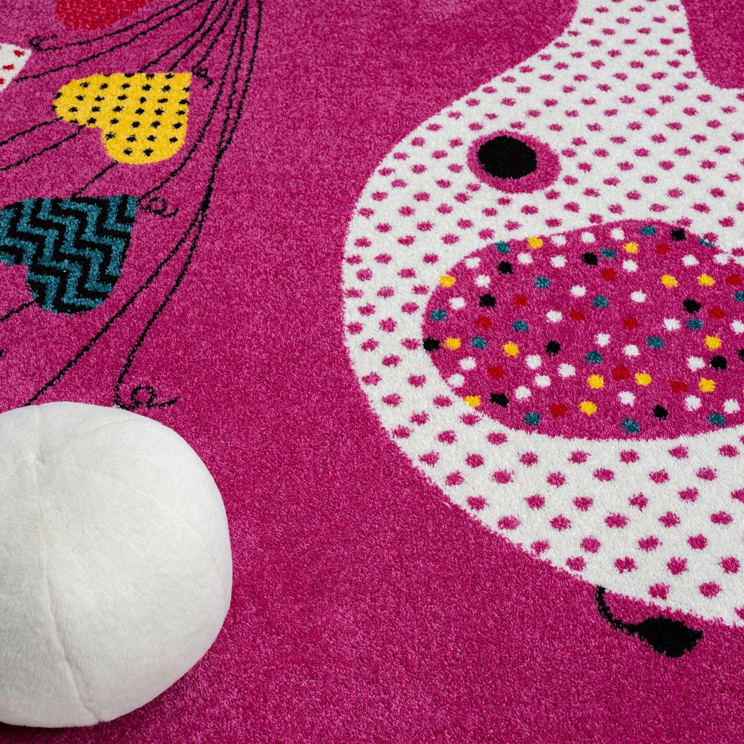 Kidsville Pink Rug