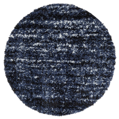 Plushy Lava Round Rug