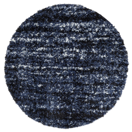 Plushy Lava Round Rug