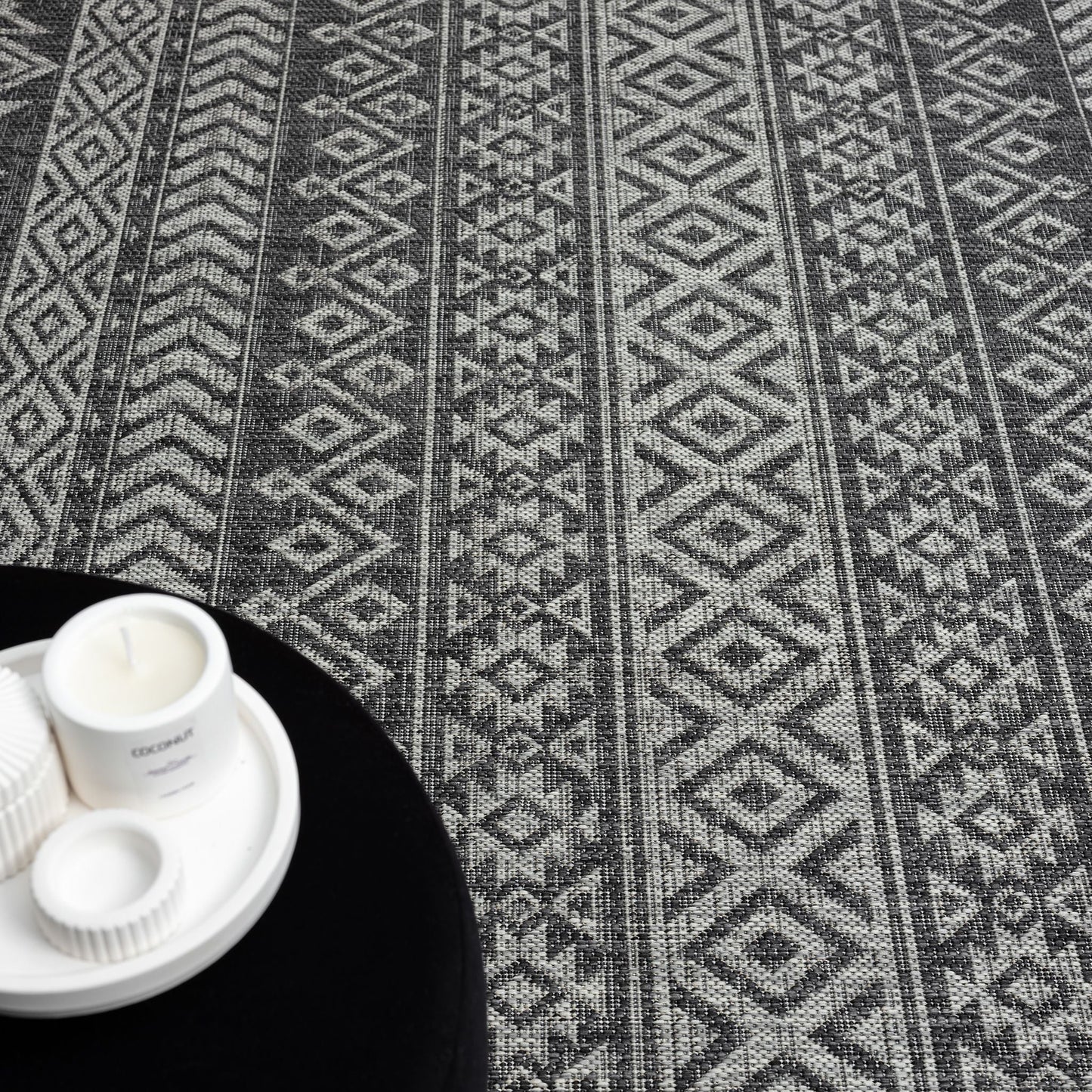 Alfresco Charcoal Rug