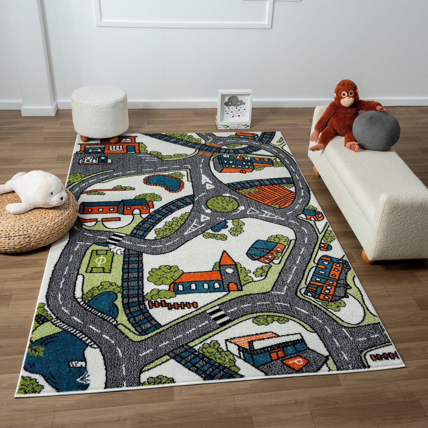 Kidsville Cream Rug