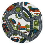 Kidsville Cream Round Rug