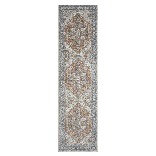 Easy Aqua Runner Rug