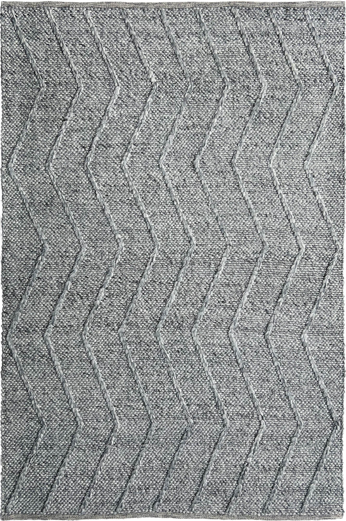 Waves Spotted Grey Rug