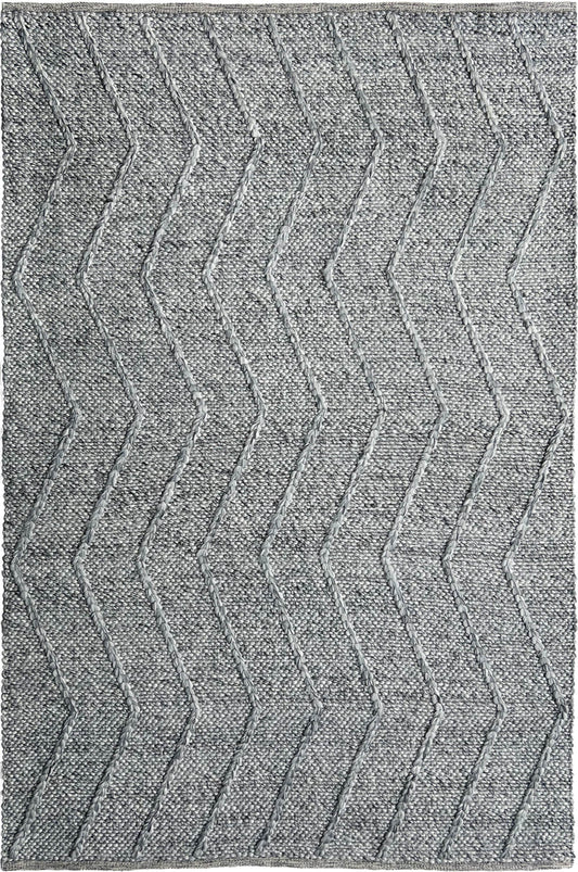 Waves Spotted Grey Rug