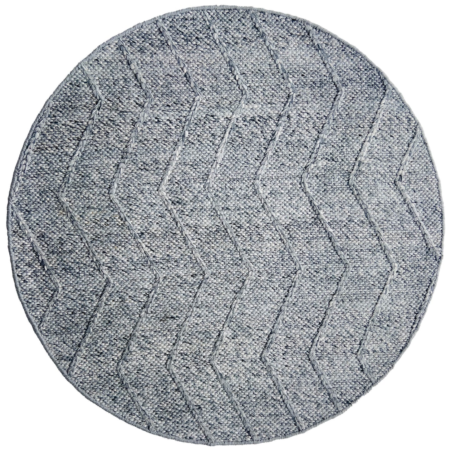 Waves Spotted Grey Rug