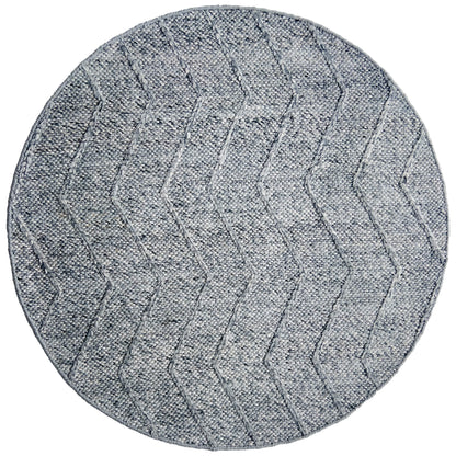 Waves Spotted Grey Rug